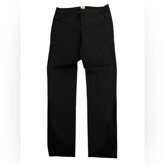 NWT Ecru Charcoal Heather Pants with Side Zips - Picture 1 of 7